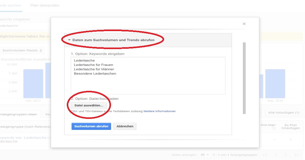 Google Ads Keywordplaner Google Ads Keywordplaner